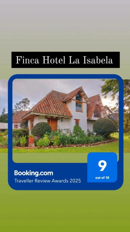 a screenshot of a hotel la isabela website at La Isabela Estancia Ecuestre in Tabio