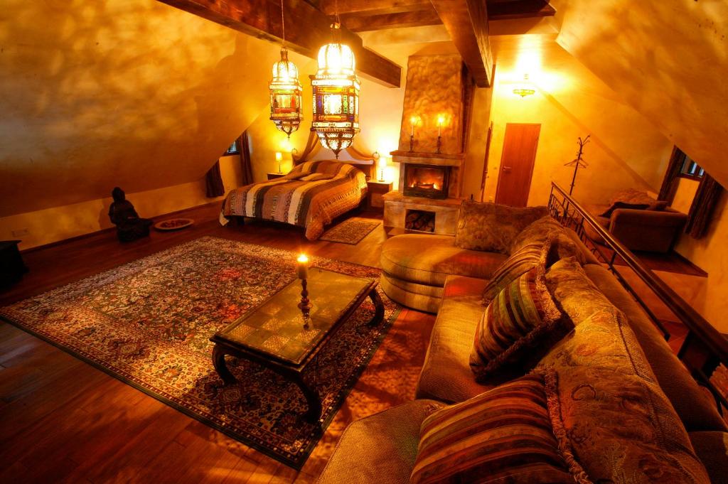 Posezení v ubytování Viimsi manor guesthouse Birgitta