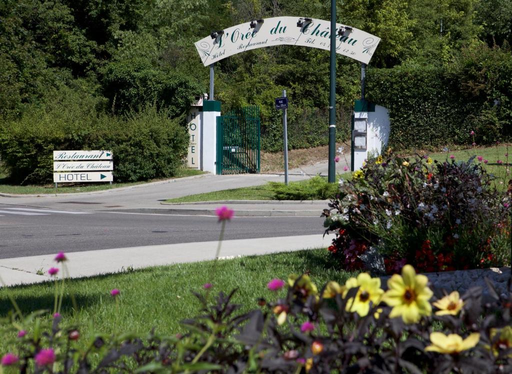 Zahrada ubytování L'Oree Du Château