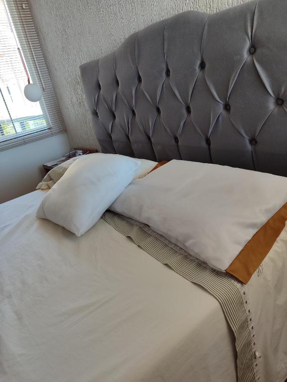 Ένα ή περισσότερα κρεβάτια σε δωμάτιο στο Casa Por do Sol