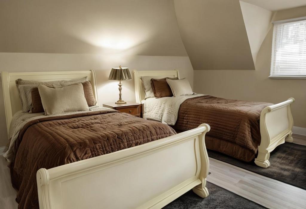 Ένα ή περισσότερα κρεβάτια σε δωμάτιο στο Breckenridge Alpine Residence