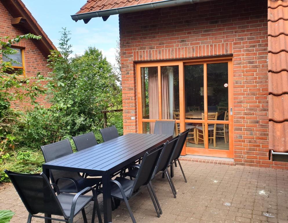 Patio nebo venkovní prostory v ubytování Natur Ferienpark 7 - Typ B