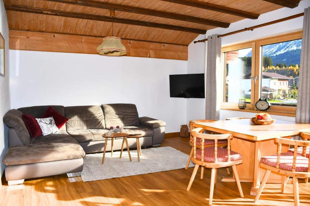 Χώρος καθιστικού στο Haus Koller