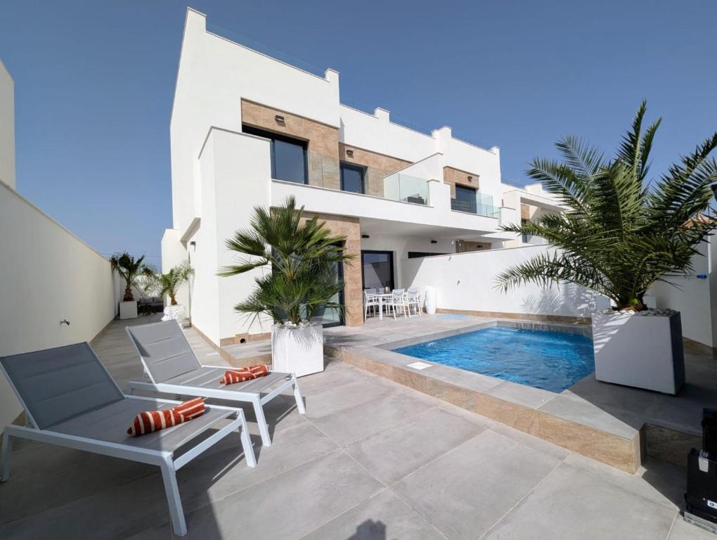 Bazén v ubytování R-40-D Retiro exclusivo nebo v jeho okolí