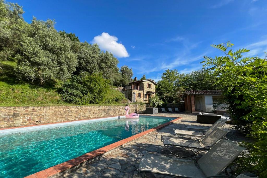 Swimmingpoolen hos eller tæt på Historic Ensemble Near Florence In Tuscany