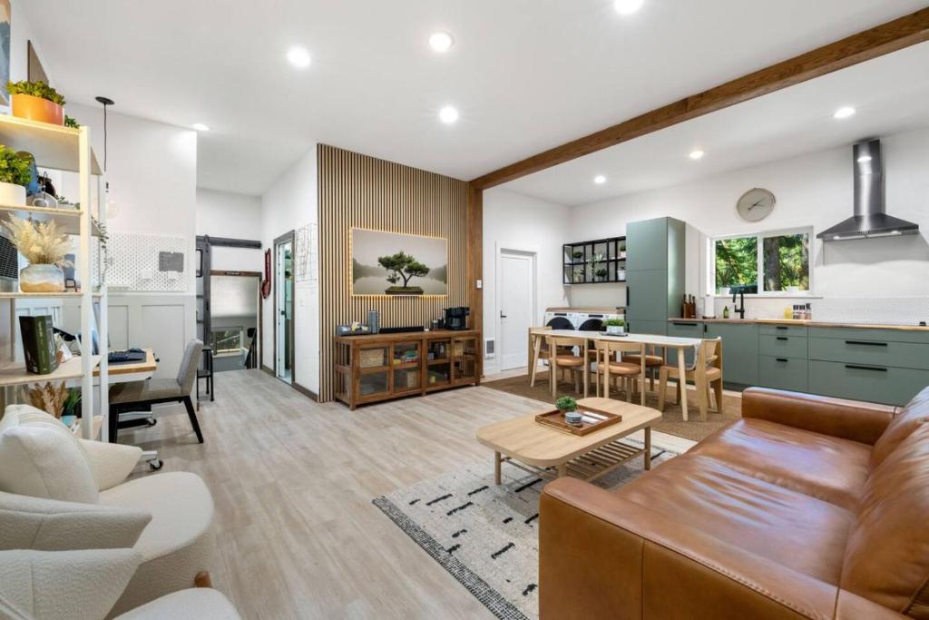 O bucătărie sau chicinetă la Barnhaus