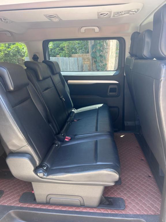 an empty seats in the back of a van at House100 in Kos Town