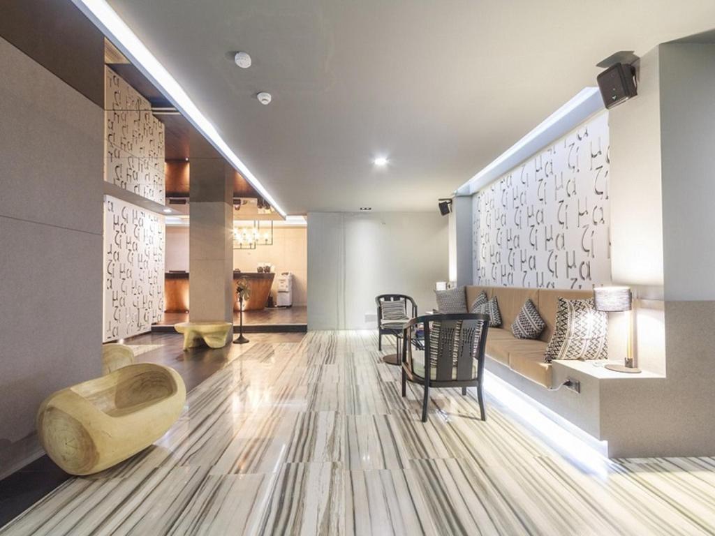Posezení v ubytování Mazi Design Hotel by Kalima
