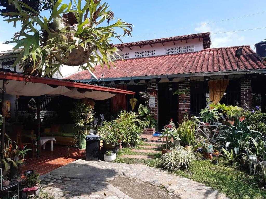 Zahrada ubytování Villa Gabriela casa campestre