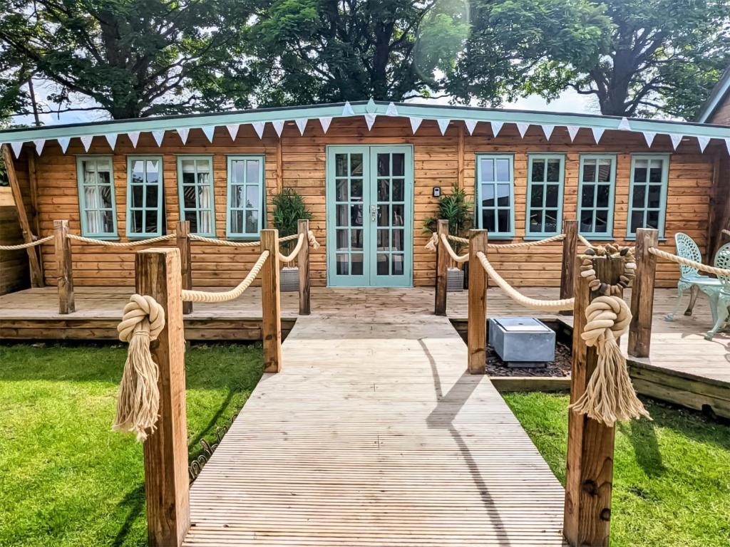 Zahrada ubytování The Haven Lodge