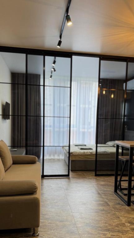 Posezení v ubytování 1bd Apartment in Sanville Park - 2 floor 013