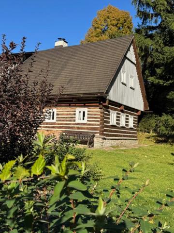 Zahrada ubytování Chaloupka U tří Meluzín