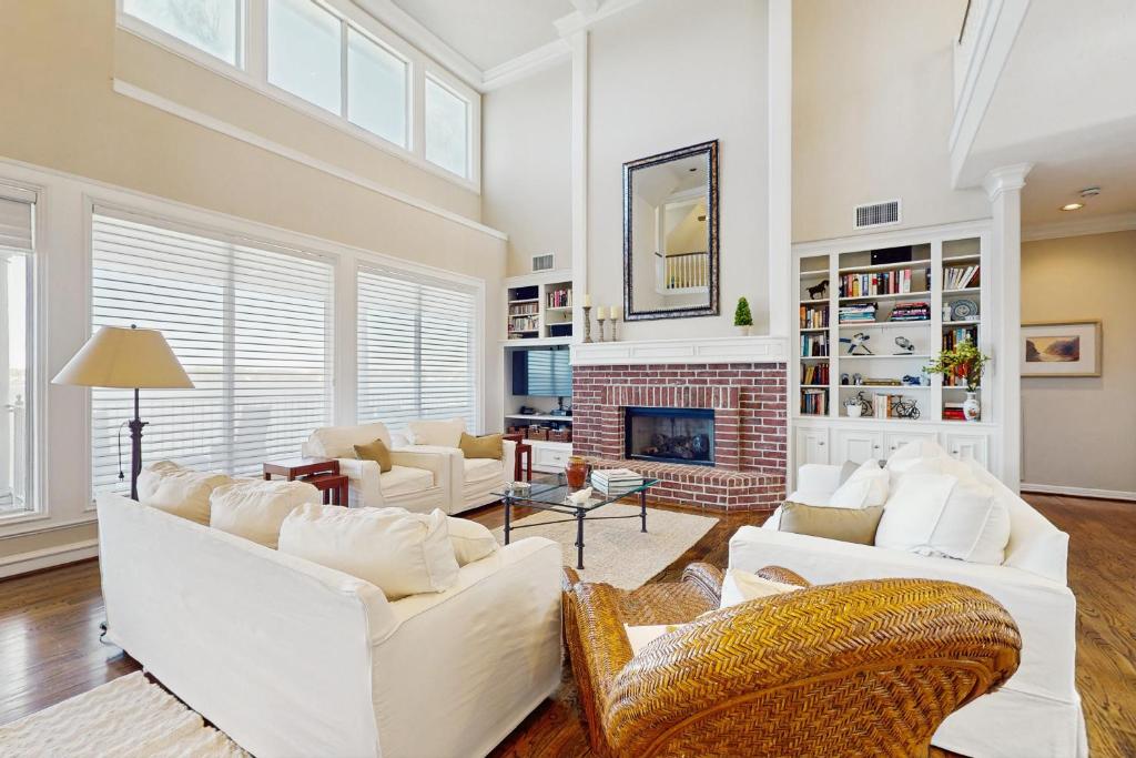 Posezení v ubytování Breeze Getaway