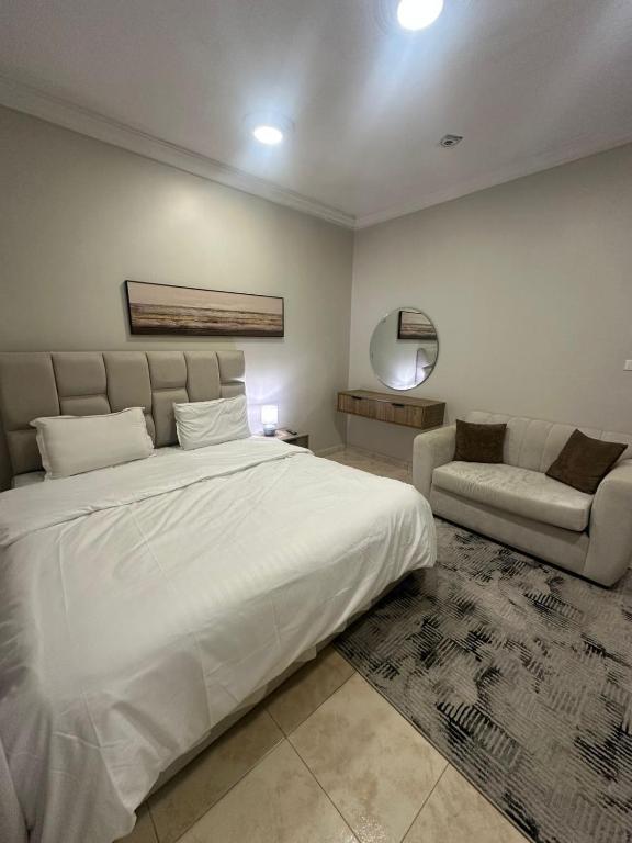 Posezení v ubytování Comfort Zone