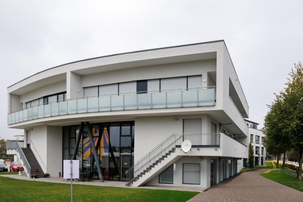 Budova, kde se apartmán nachází