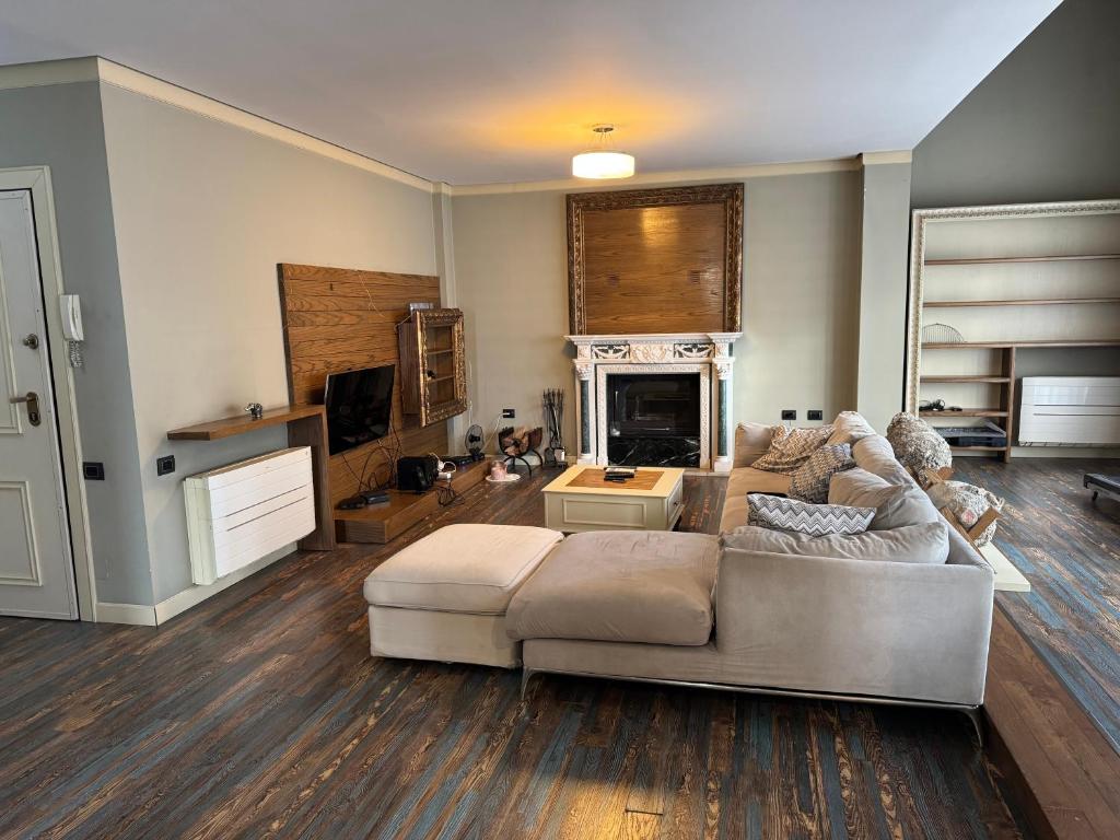 Χώρος καθιστικού στο Moon Flat