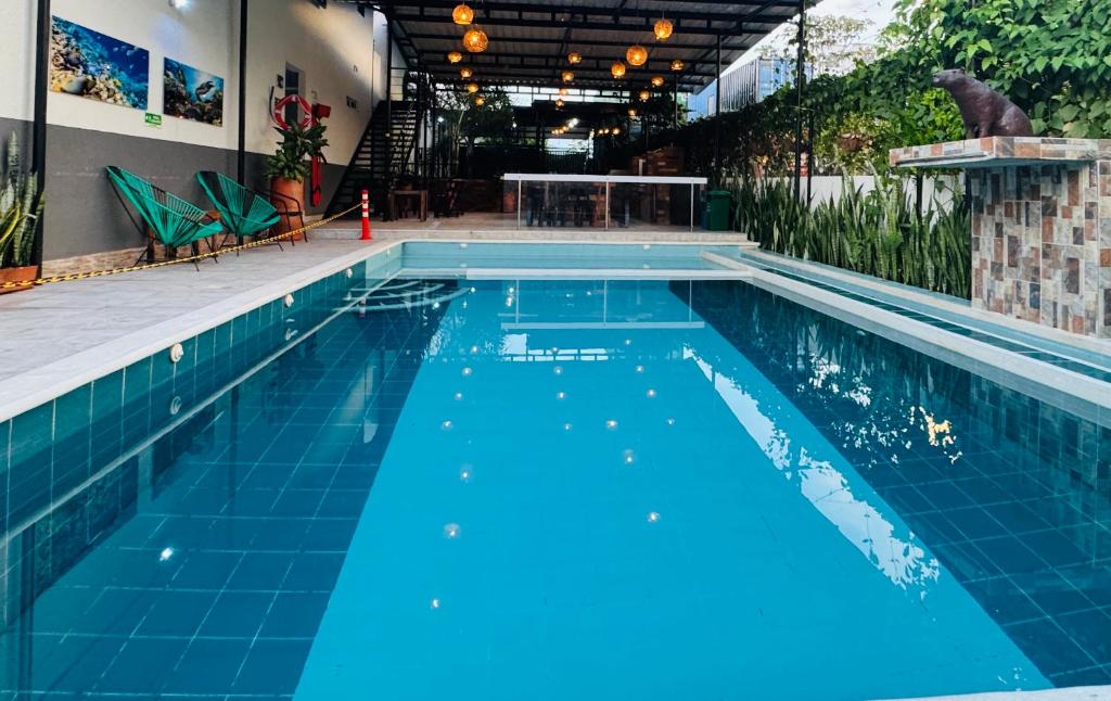 Πισίνα στο ή κοντά στο Hostal Bon Hábitat