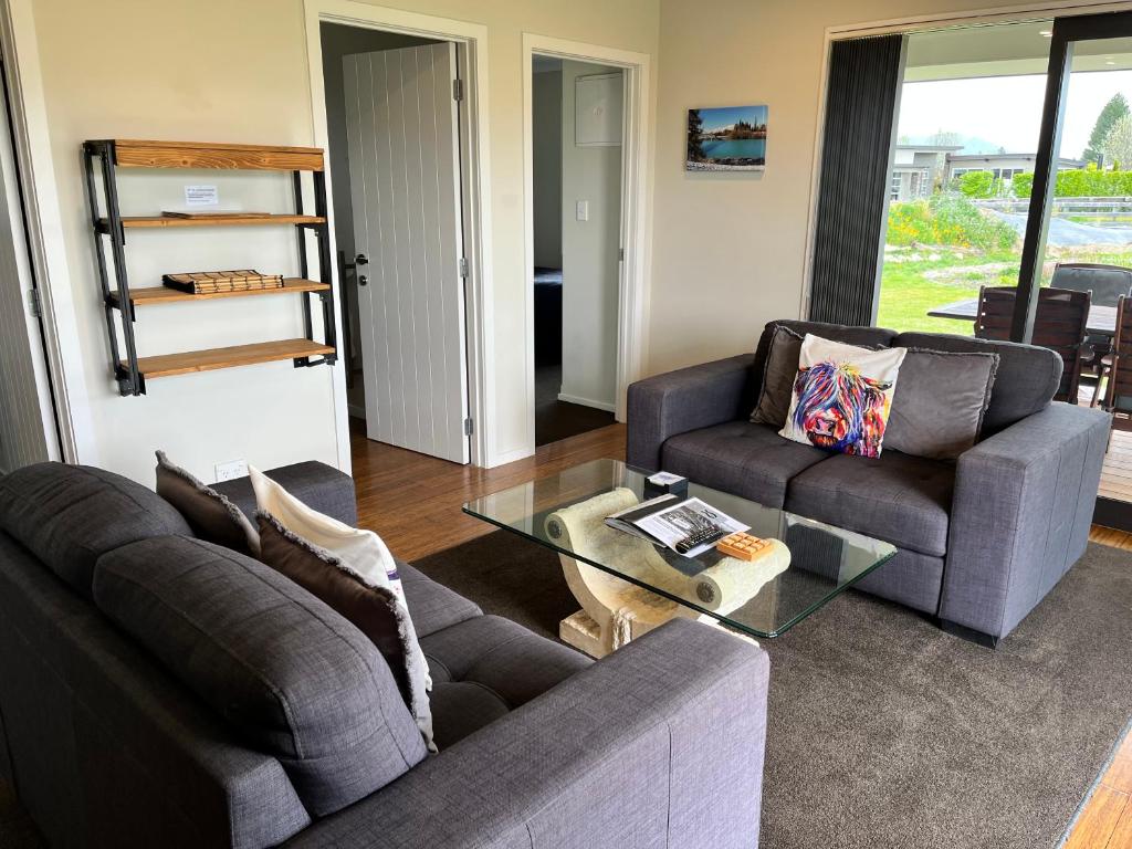 Χώρος καθιστικού στο Twizel - Apartment on Woodley