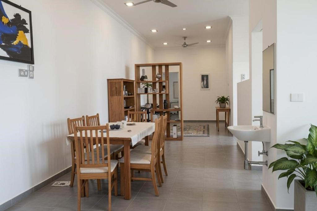 Χώρος καθιστικού στο Ummie Homestay