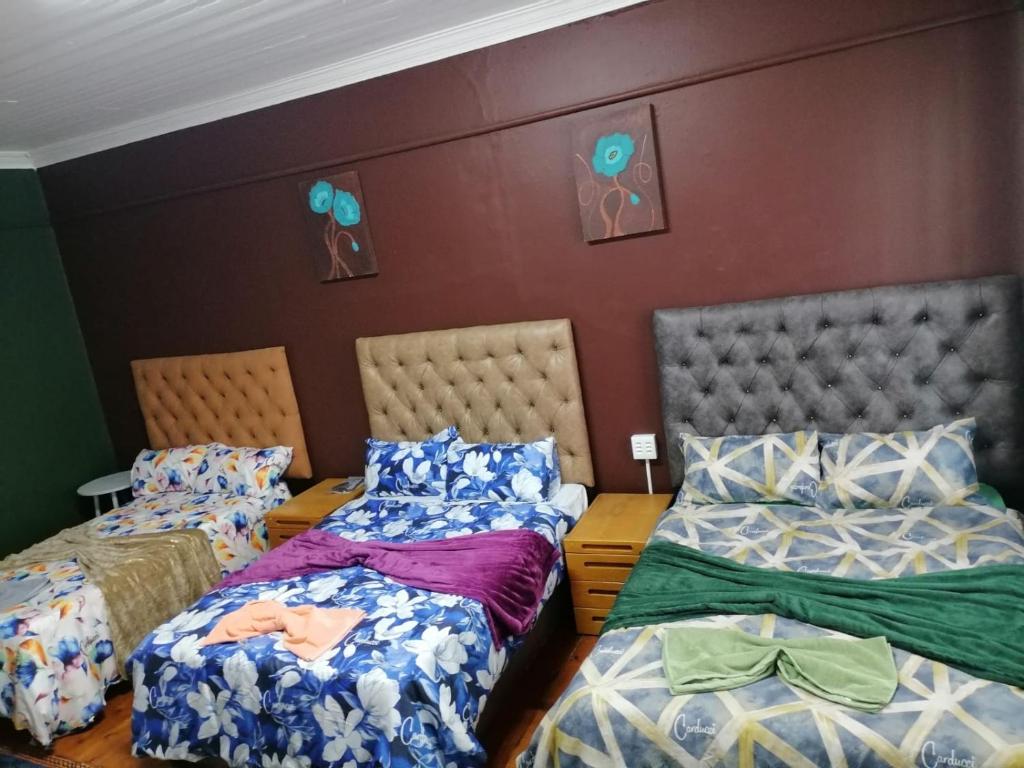 Ένα ή περισσότερα κρεβάτια σε δωμάτιο στο 37 The trout Lodge