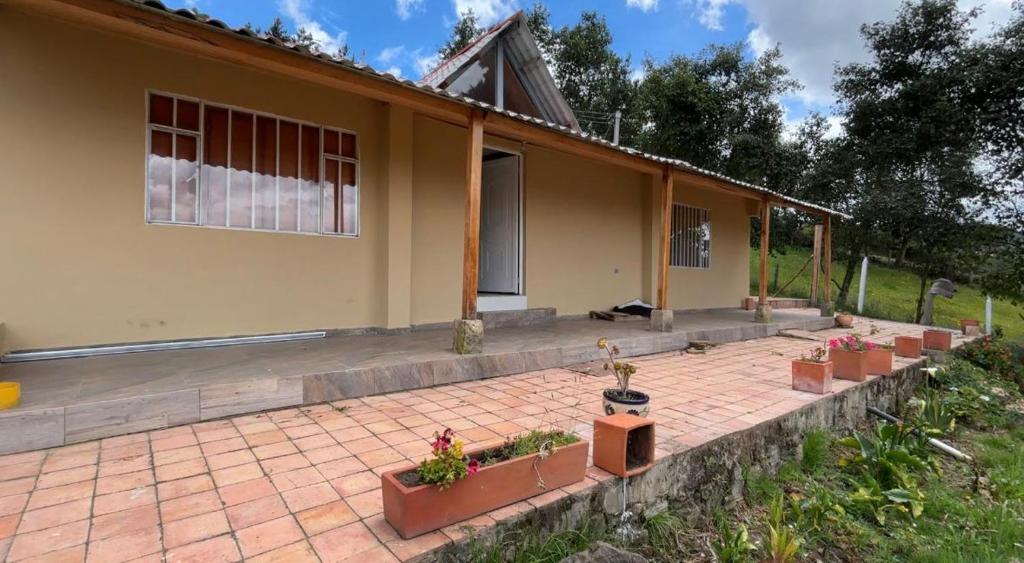 Zahrada ubytování Finca Mongui