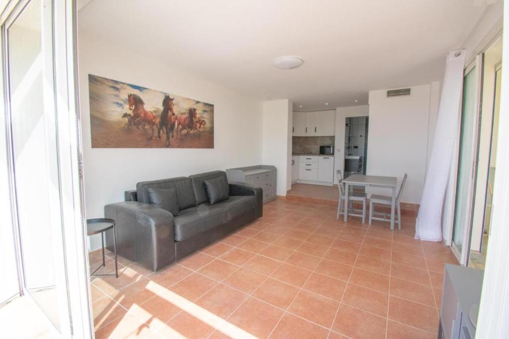 Posezení v ubytování Domaine de la brugaye Jasmin