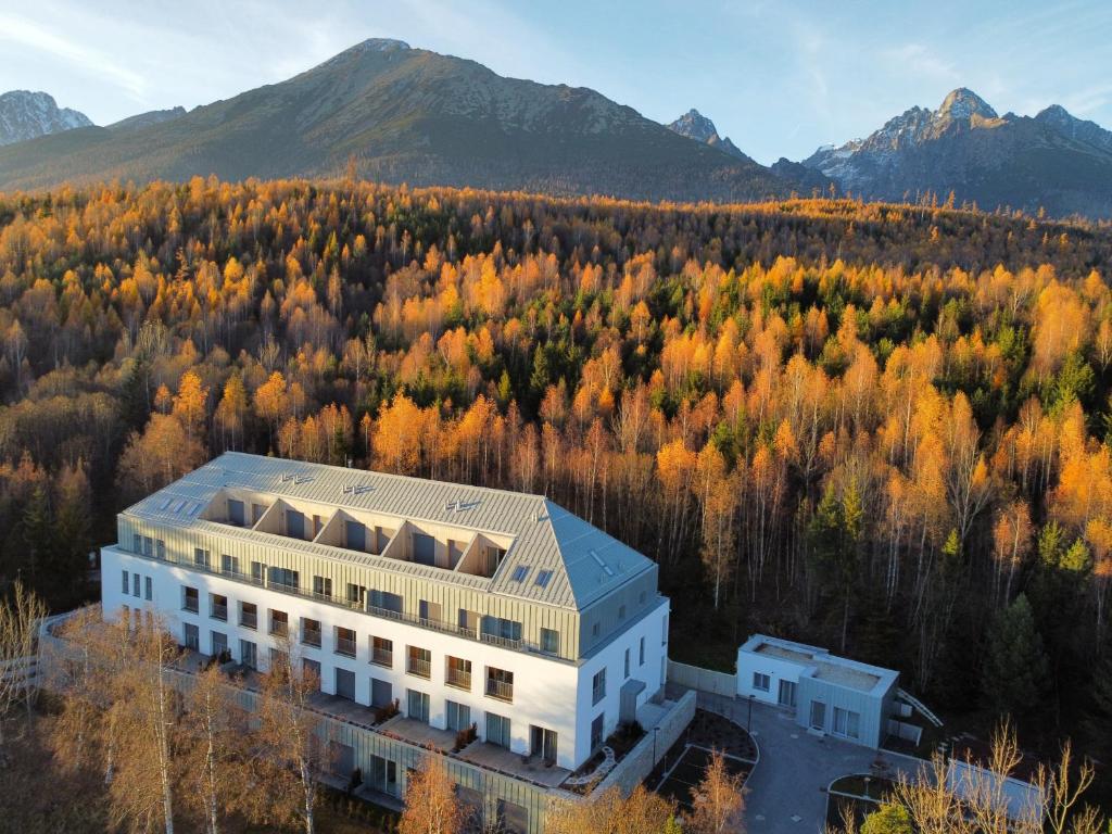 Nespecifikovaný výhled na hory nebo výhled na hory při pohledu z apartmánu