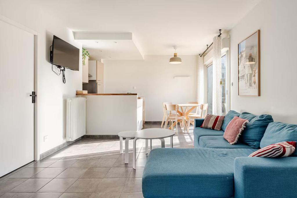 Una cocina o cocineta en Bel Appart Moderne et lumineux Canebiere, pour 4 personnes