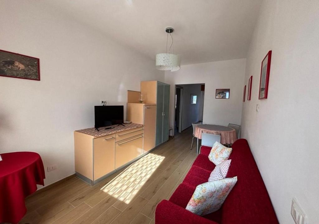 Μια τηλεόραση ή/και κέντρο ψυχαγωγίας στο Casa Respiro di Langa