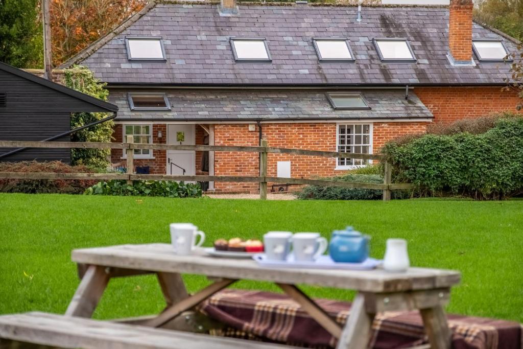 Zahrada ubytování Maltings Lodge