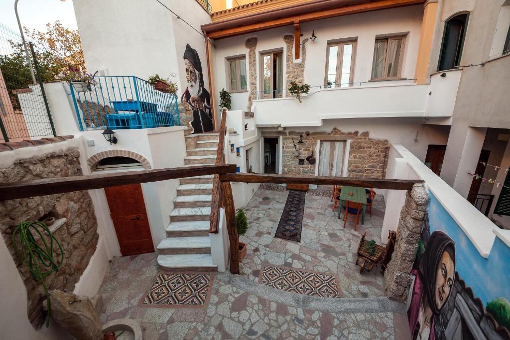 Budova, kde se bed and breakfast nachází