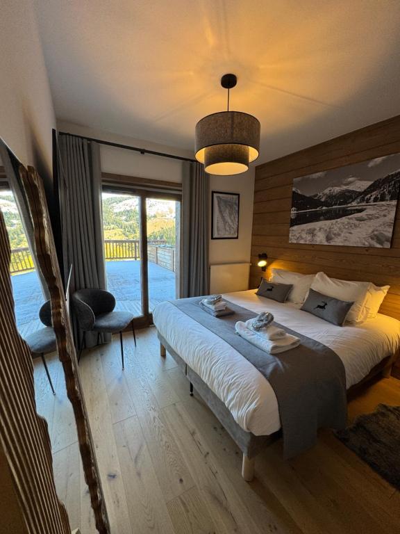 Magnifique 4 pièces de luxe pour 6 personnes - vue exceptionnelle - idéal pour une famille ou des amis - proche des pistes - Méribel Mottaret