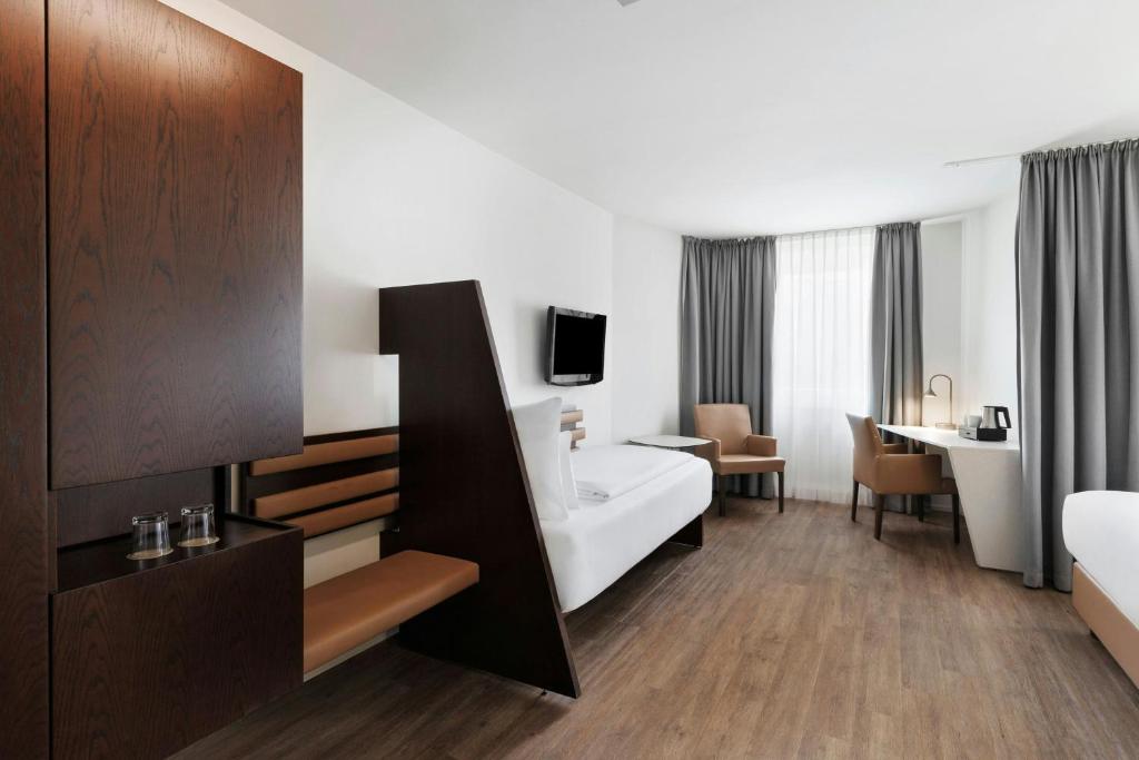 Four Points Flex by Sheraton Vienna Hauptbahnhof - Triple Use King Guest Room With City View