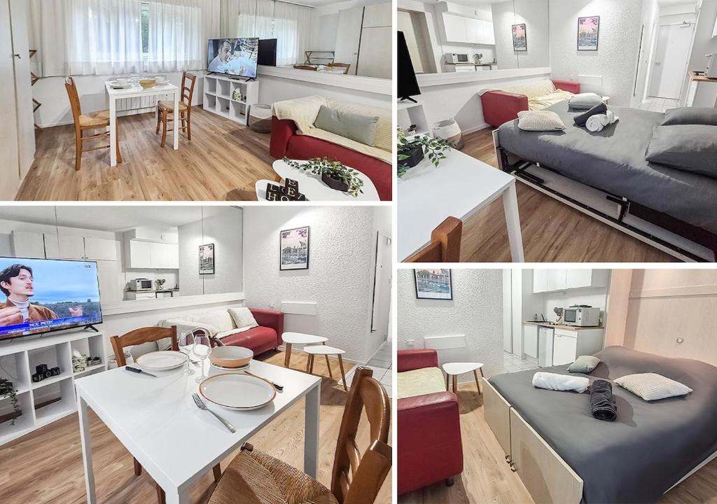 Posezení v ubytování Studio affaires et détente proche Nantes