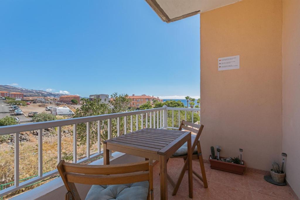 Μπαλκόνι ή βεράντα στο Brisas del mar eddy, air, wifi