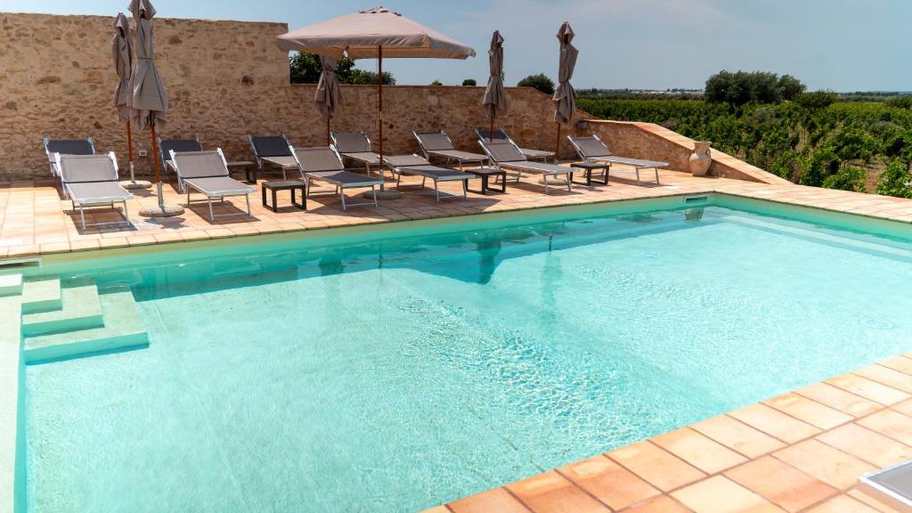 Πισίνα στο ή κοντά στο Vigna Di Pettineo