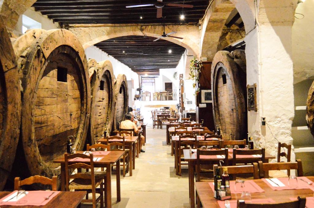 Restaurace v ubytování Can Font