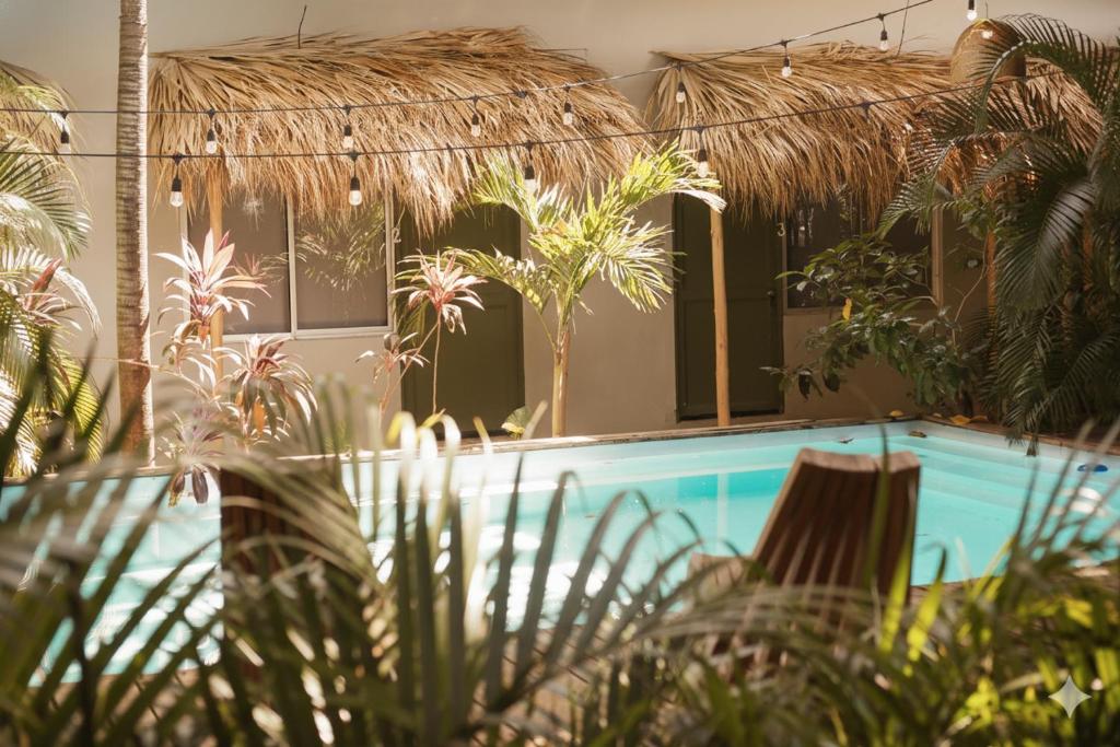 Πισίνα στο ή κοντά στο Refugio Surf Lodge