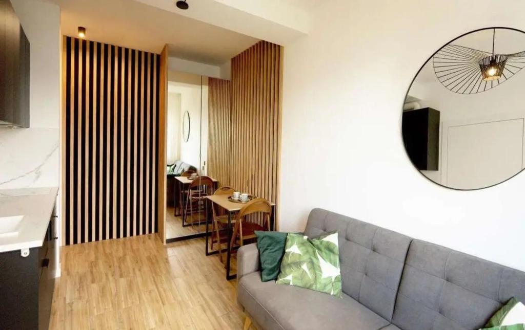 Χώρος καθιστικού στο Piastowski Zakątek