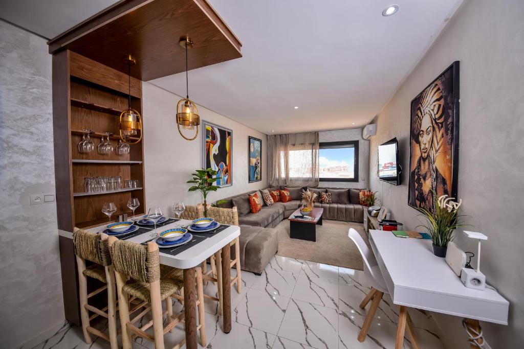 Posezení v ubytování Atlantic View