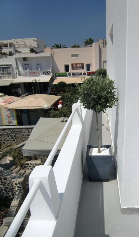 Balkón nebo terasa v ubytování Platia