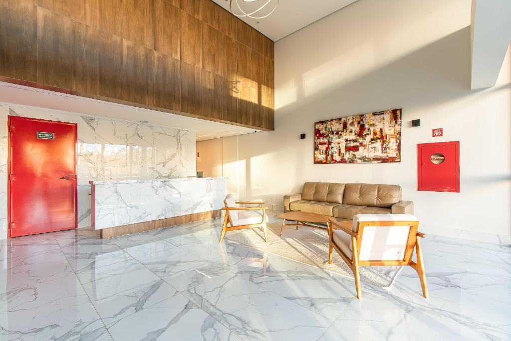 Posezení v ubytování BSB STAY flats particulares Noroeste - Union 511