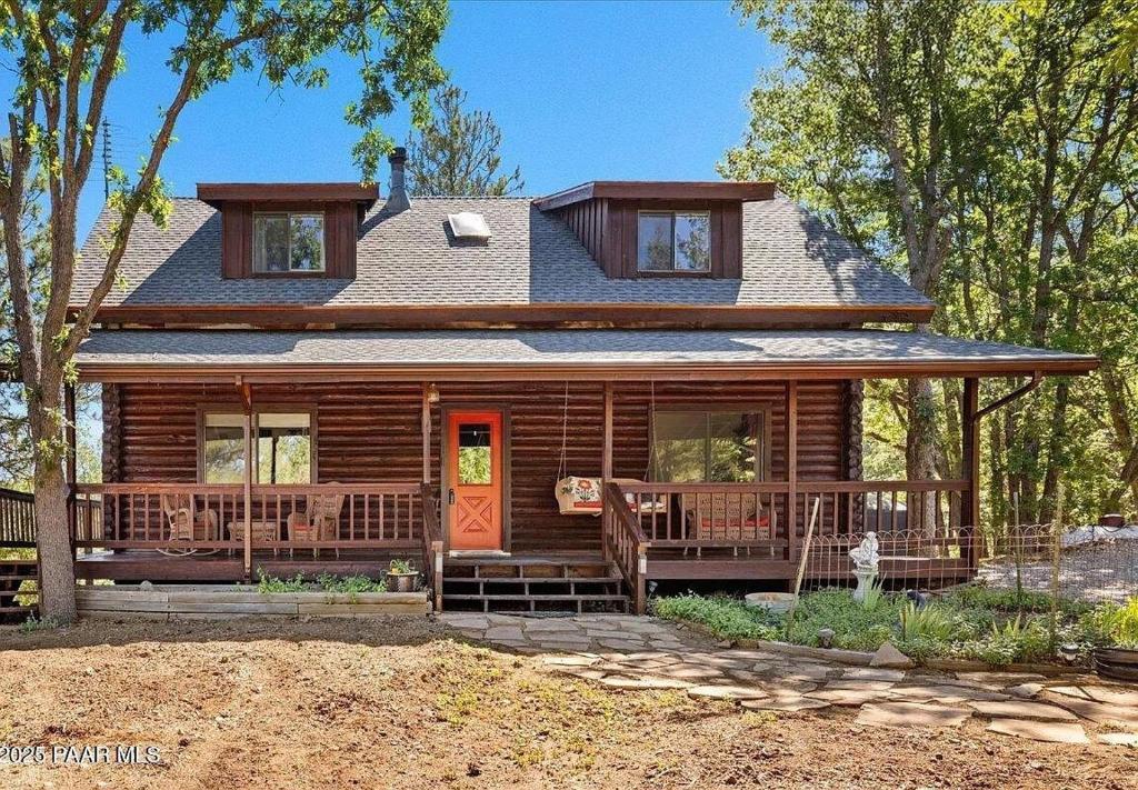 Το κτήριο όπου στεγάζεται  η παραθεριστική κατοικία