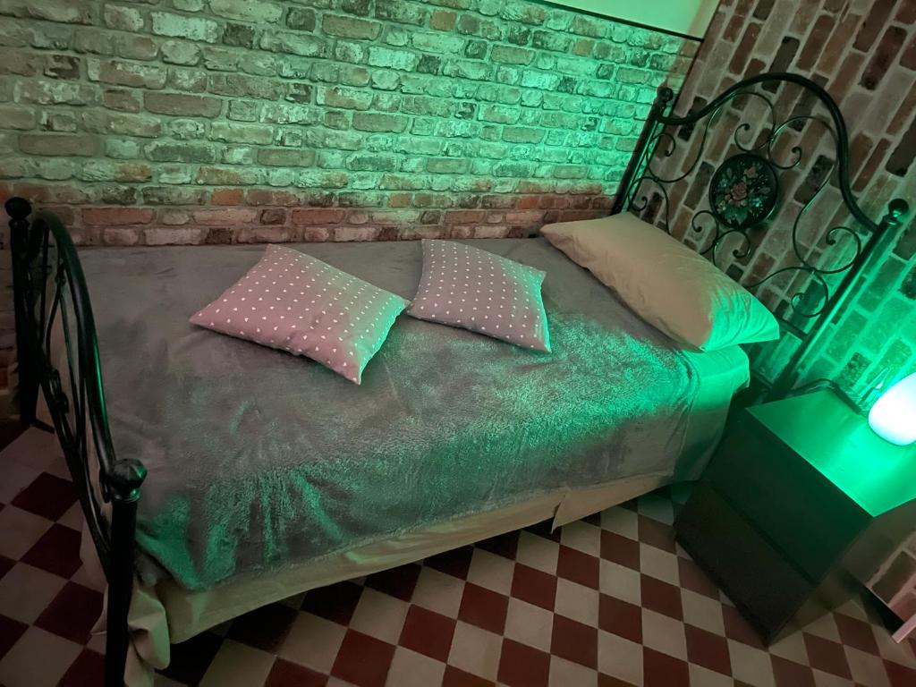 Postel nebo postele na pokoji v ubytování Antica casa Ragone