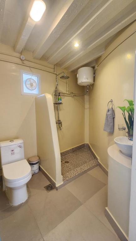 Koupelna v ubytování Casa Blanca - calm space for soul revival