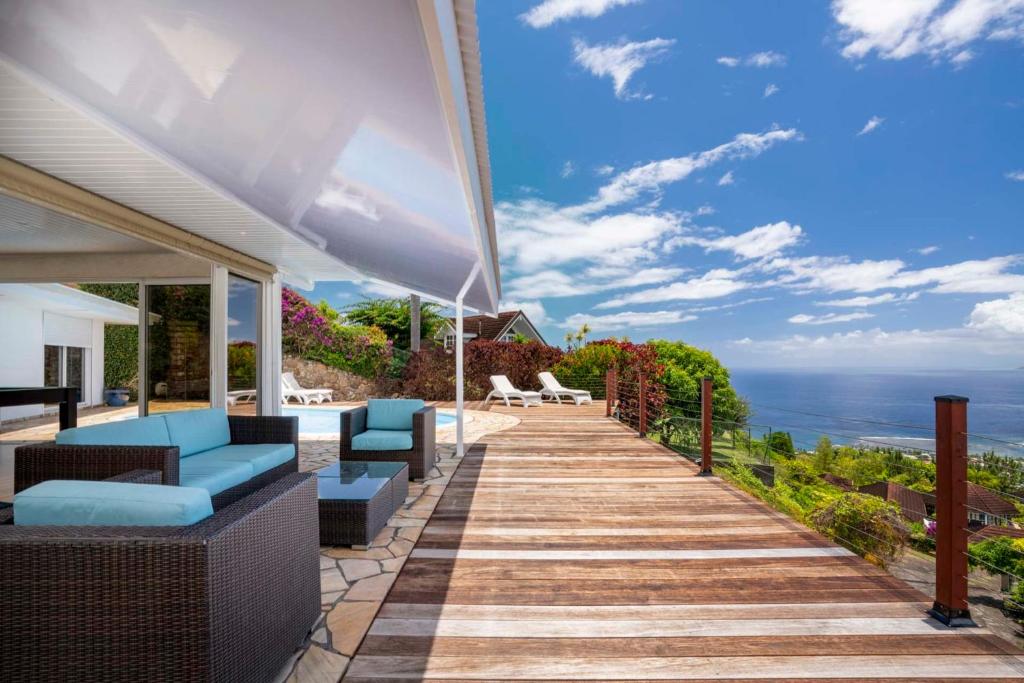Villa Bounty - amazing ocean view - photo 3 - Tahiti, Polynésie