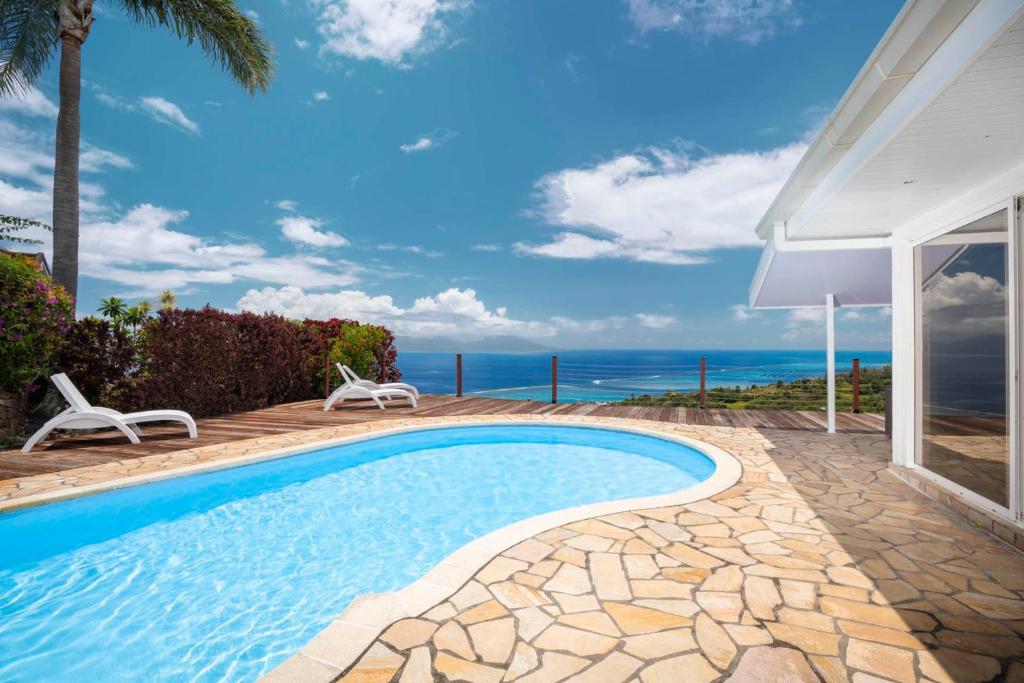 Villa Bounty - amazing ocean view - photo 5 - Tahiti, Polynésie