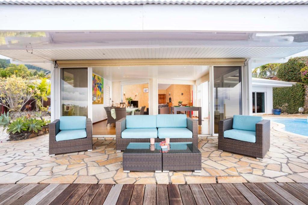 Villa Bounty - amazing ocean view - photo 7 - Tahiti, Polynésie