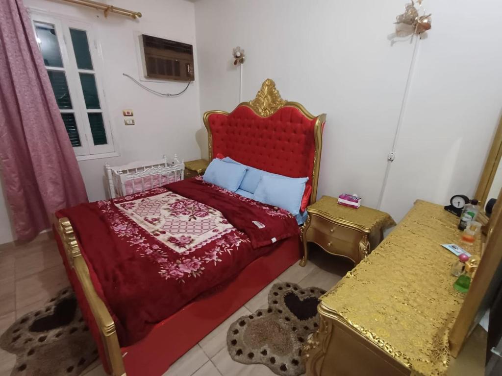 Postel nebo postele na pokoji v ubytování Aswania Gesthouse