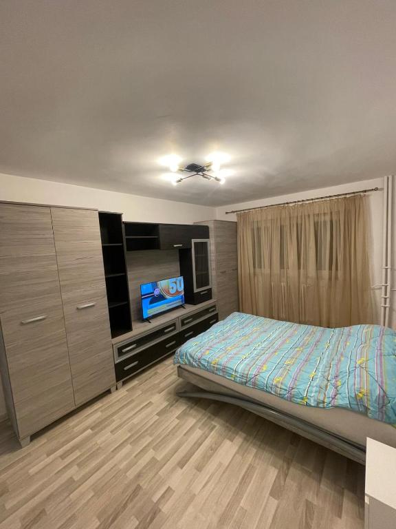 Postel nebo postele na pokoji v ubytování Apartament o camera Cantemir Oradea
